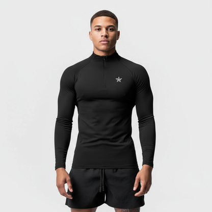 Royal Vision  Longsleeve Heren – Performance Fit &amp; Half Zip