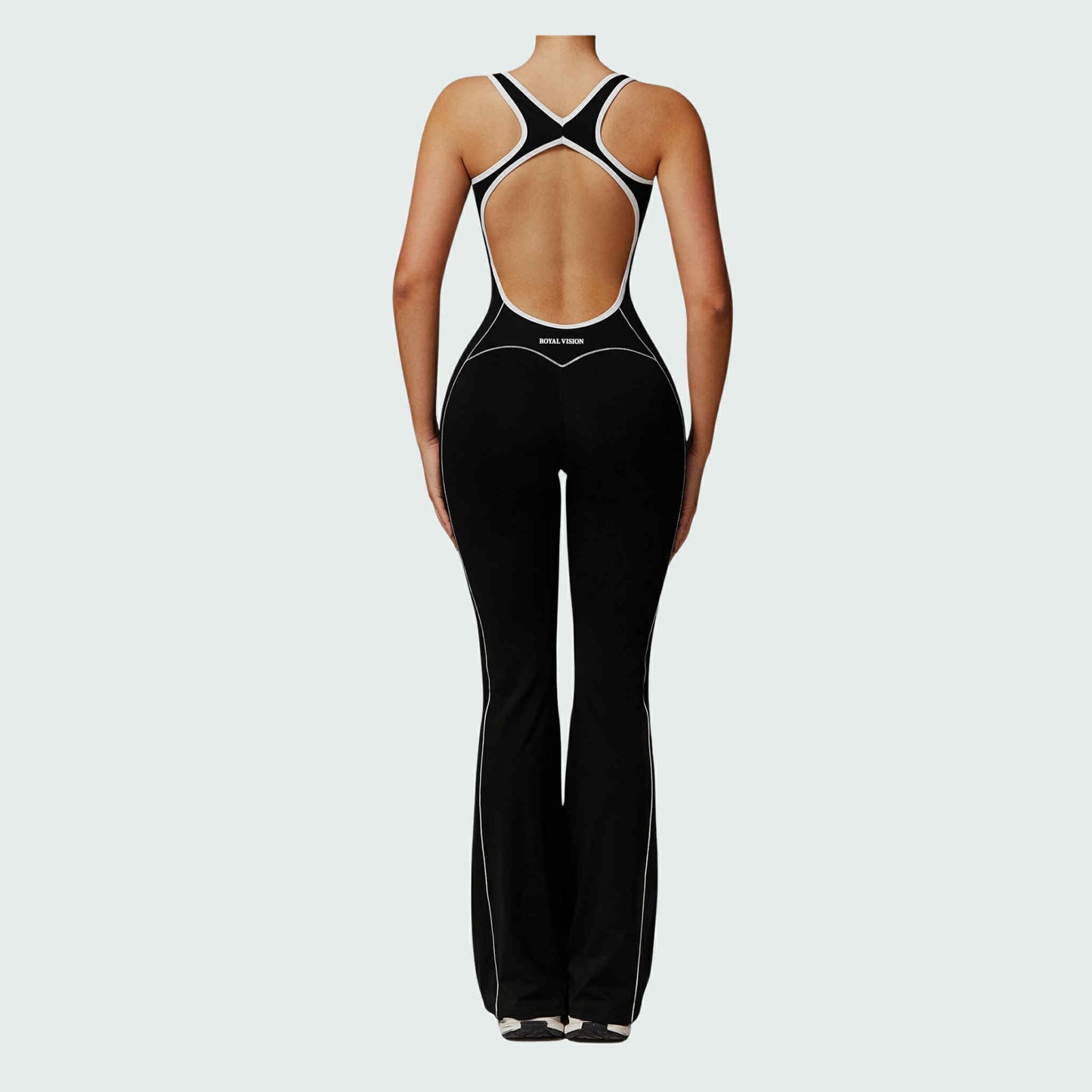 Royal Vision Performance Bodysuit Dames – Open Back &amp; Flared Fit