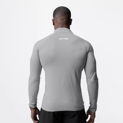 Royal Vision  Longsleeve Heren – Performance Fit &amp; Half Zip