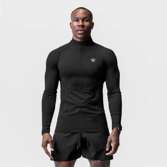 Royal Vision  Longsleeve Heren – Performance Fit &amp; Half Zip