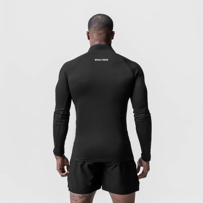 Royal Vision  Longsleeve Heren – Performance Fit &amp; Half Zip