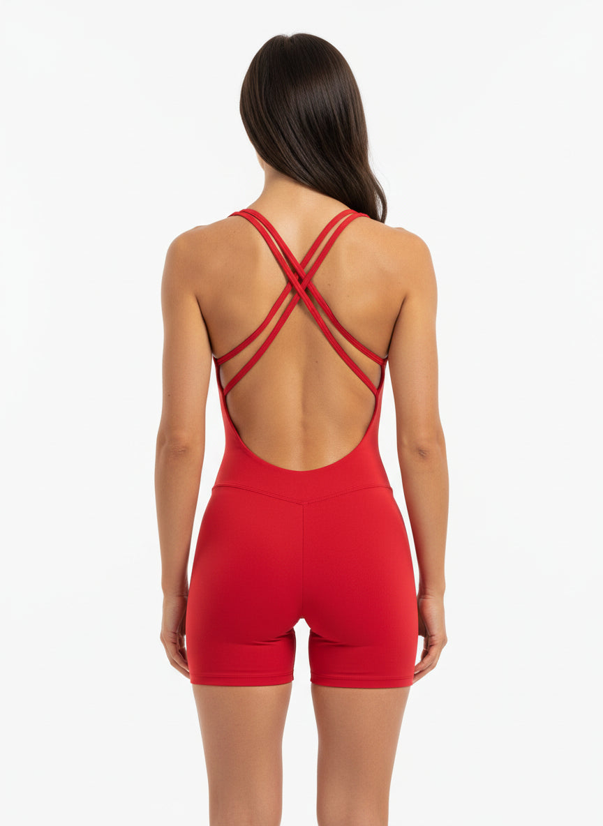 Sculpt Open Back Bodysuit