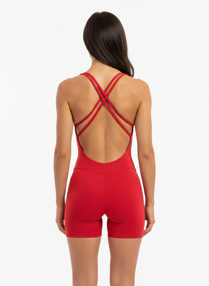 Sculpt Open Back Bodysuit