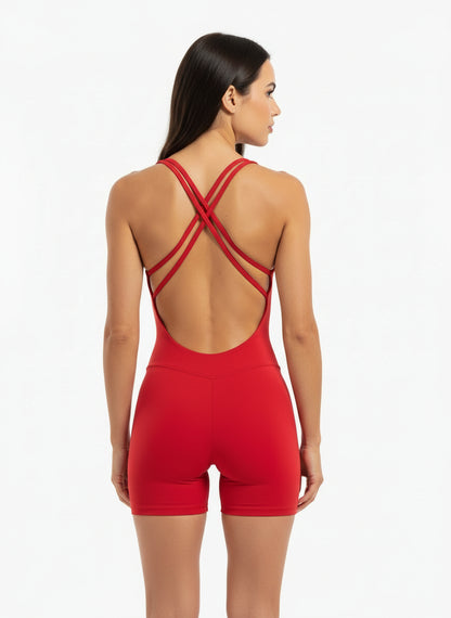 Sculpt Open Back Bodysuit