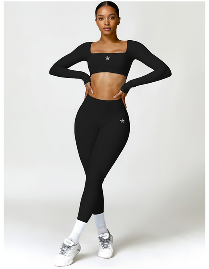 Royal Vision Long Sleeve Seamless Set Dames – Sculpt Fit &amp; Maximum Comfort