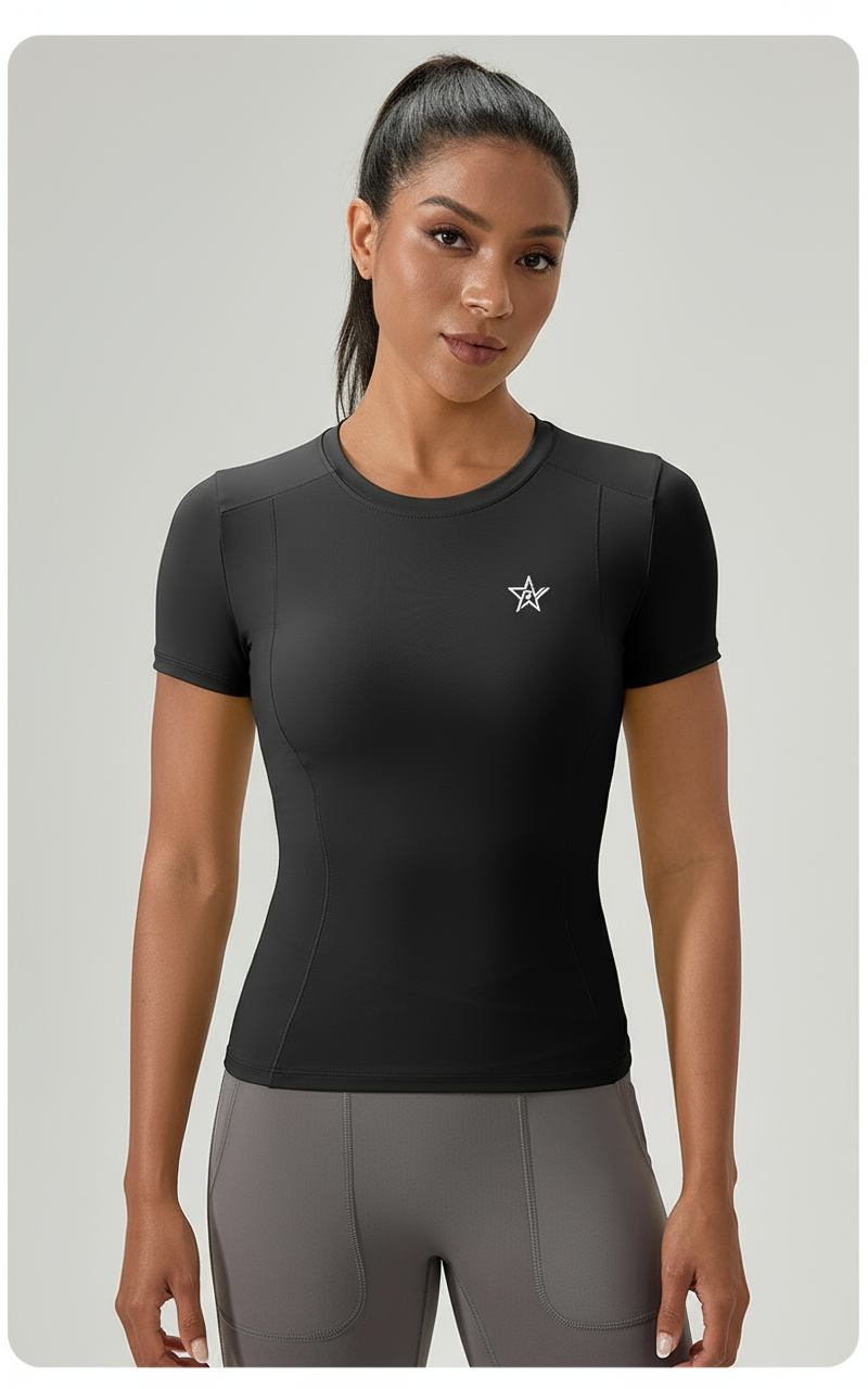 Royal Vision Active T-Shirt Dames – Slim Fit & Performance Stretch