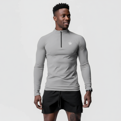Royal Vision  Longsleeve Heren – Performance Fit &amp; Half Zip